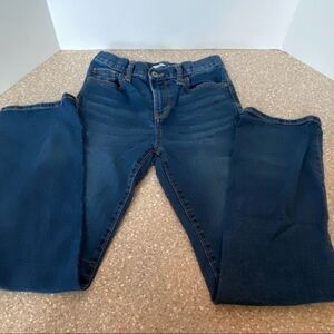OLD Navy ~ 14 Slim Boy’s Blue Jeans Boot Cut Built Tough Built in Flex